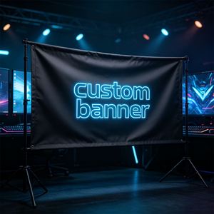 Banners de Tela con Impresión Digital, Malla para Exteriores, Publicidad Comercial, Eventos Deportivos - Product Image 2