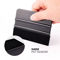 Kit d'outils professionnel LumaView pour film de protection de peinture (PPF) – Lames de raclette magnétiques en caoutchouc pour l'installation de films de protection automobile