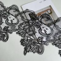 Robe sexy pour femme avec bordure en fil de soie de poisson pour dentelle suisse, garniture en dentelle française, diadème de mariage pour mariées, pour chaussures