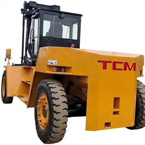 Used Forklifts Isuzu Engine Japan TCM 16 Ton Lift with Solid Tires Two/Three Stage Mast Offroad - Product Image 1