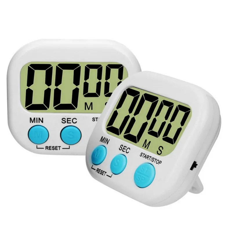 RAYBIN Screen Countdown Cooking Timers Loud Clock Alarm Digital Timer Kitchen Timers with Magnetic