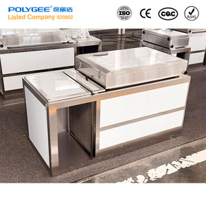 <span class=keywords><strong>Hotte</strong></span> murale de ventilation haute performance avec électrostatique pour l'<span class=keywords><strong>extraction</strong></span> des fumées d'huile des cuisines commerciales - Product Image 4