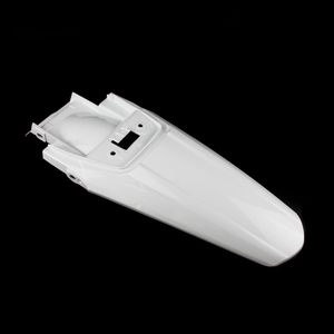 La bici de la suciedad de la motocicleta guardabarros trasero cola guardabarros blanco para Honda CRF230F 2015-2019 - Product Image 3