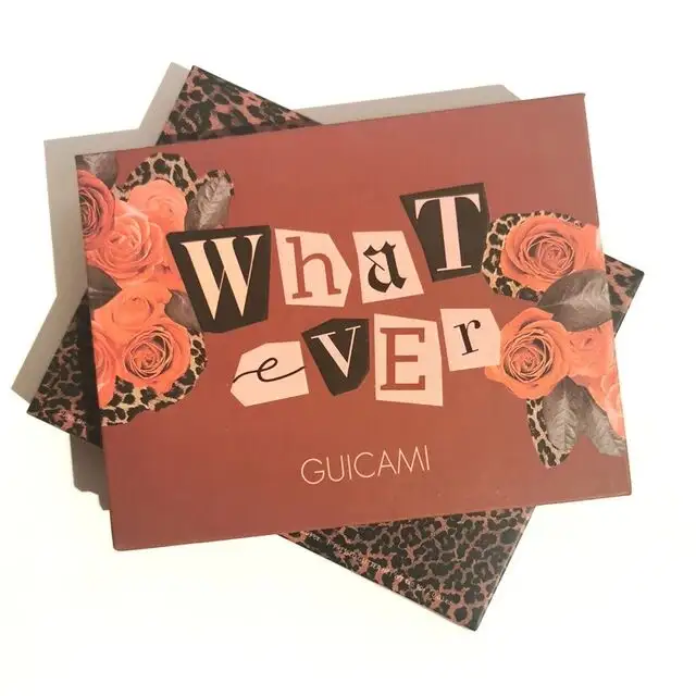 GUICAMI – Palette d'ombres à paupières 12 couleurs, Rose léopard, mat, perle, paillettes, maquillage naturel, beauté des yeux, imperméable, ombre à paupières longue durée