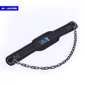 Özel Tasarım Çekme Ağırlık Kaldırma Dip Çalışma Kemeri Zincirli Squat Ağırlıklı Kemer - Product Image 1