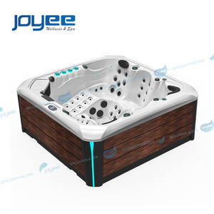 JOYEE Jacuzzi pour 5 personnes, <span class=keywords><strong>spa</strong></span> <span class=keywords><strong>de</strong></span> jardin, hôtel, Balboa, jacuzzis les plus vendus, bain à remous extérieur, cour, Ariestech, plinthes, bain à remous - Product Image 2