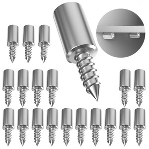Soporte de metal de una pieza <span class=keywords><strong>sin</strong></span> perforaciones para estanterías, organizador de compartimentos, soporte fijo para gabinetes y armarios, almacenamiento. - Product Image 1
