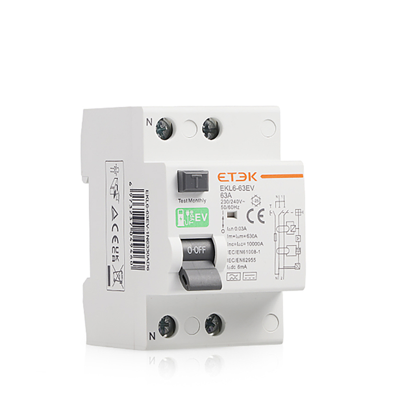 ETEK Din Rail RCCB Type EV