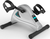 Mini vélo d'exercice électrique portable pour usage domestique, adapté aux personnes âgées, avec pédales et fonctions de rééducation