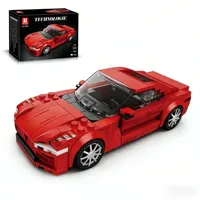 Reobrix 820 305 pièces, modèle de voiture de course supercar classique, kit de briques à assembler, véhicule de collection, blocs de construction pour garçons et adultes
