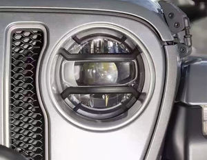 Cubiertas de Faros Delanteros y Traseros ABS, Protectores de Luces Traseras, Accesorios Exteriores Compatibles con <span class=keywords><strong>Jeep</strong></span> Wrangler JL JT 2018-2025 - Product Image 5