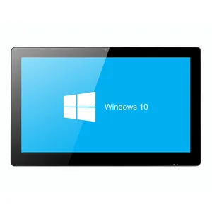 Bestview manufacturer 18.5 inch fanless industrial pc touch screen all in one pc resistive touch open frame computer