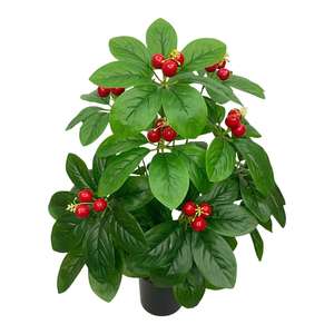 Árbol de Dinero Artificial, Árbol Falso, Flor Artificial, Decoración para Sala de Estar, Planta Verde, PVC Suave para Piso, 30-100 cm - Product Image 4