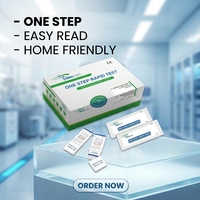 Test rapide multi-médicaments 5 paramètres certifié CE, facile à utiliser pour le dépistage sur le lieu de travail, en clinique et sur site