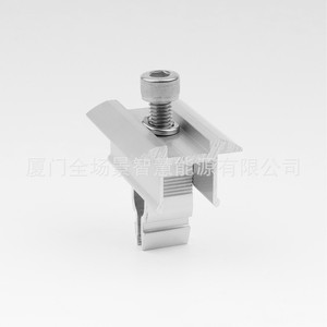 Rail de montage solaire en aluminium Scenex 40x40mm anodisé, kit de fixation rapide pour l'installation de panneaux solaires - Product Image 4