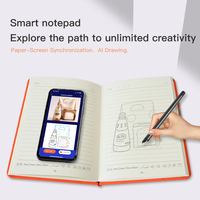 Carnet intelligent multifonction personnalisé A5 AI Carnets Journal papier-écran Syn