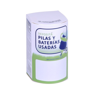 Contenitori PP Maxi da Tavolo per Riciclaggio Batterie 6 L per Pile e Batterie Usate - Product Image 2