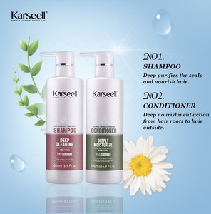 Cuidado del cabello Venta caliente anti caspa queratina purificante champú para <span class=keywords><strong>el</strong></span> pelo de color tratado a granel karseell - Product Image 4