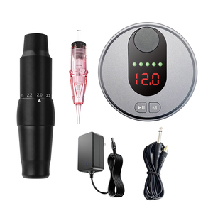 Kit de Máquina de Tatuaje PMU con Interfaz RCA, 2.0mm 3.5mm, Voltaje Ajustable para Cejas y Labios, Microblading, Uso en Estudio de Belleza - Product Image 5