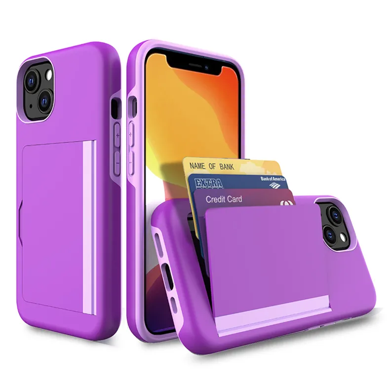 Voor Iphone 6 Case Met Credit Card Houder En Case, Stong Voor Iphone 11 Pro Max Telefoon Gevallen