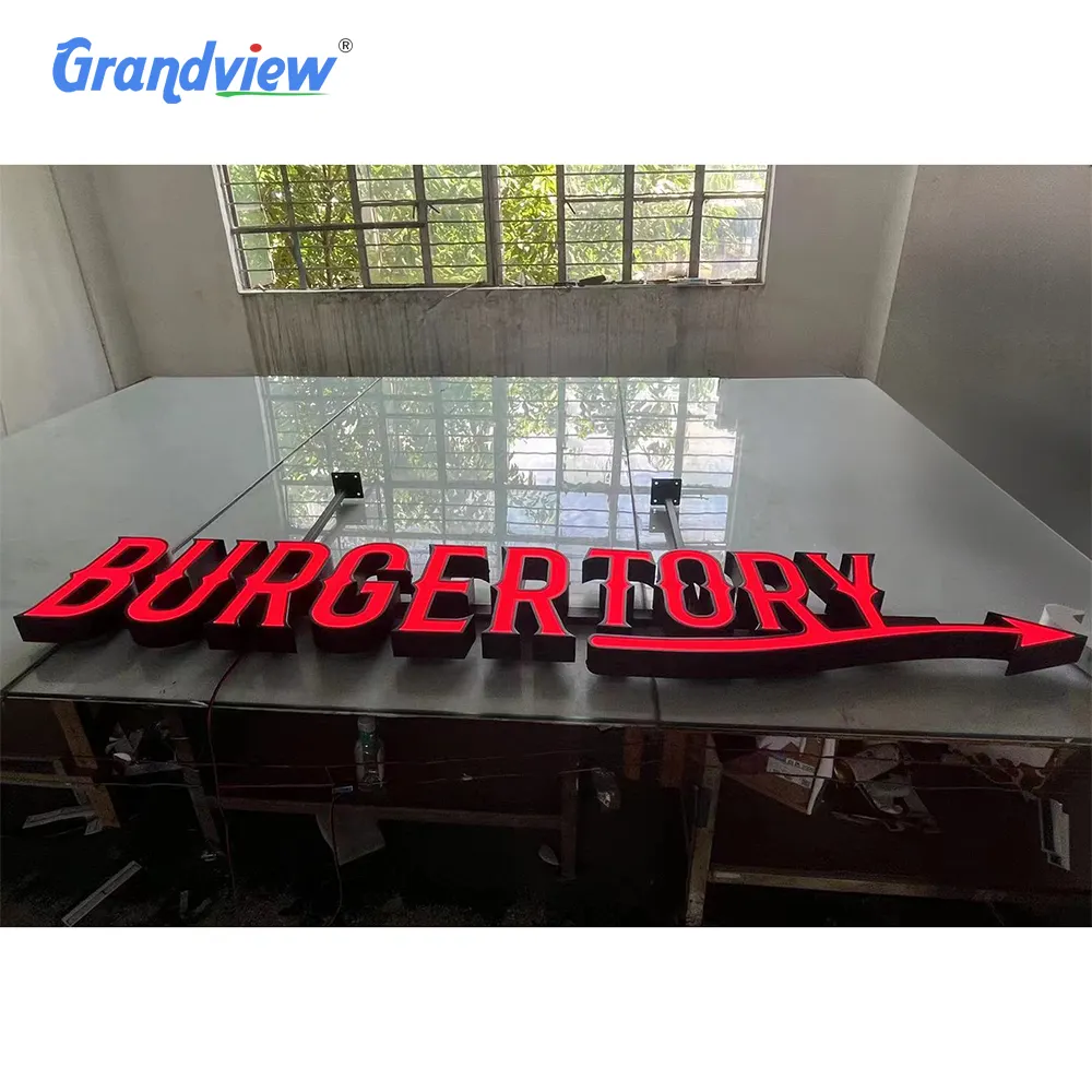 Aangepaste Giant Groothandel Grote Foam Letters 3D Billboard Brief Teken