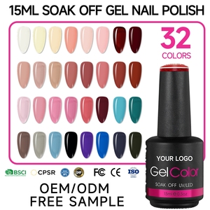 Esmalte de Uñas en Gel de Color Natural Mixto Personalizado, Tono Suave, Larga Duración, Gel para Arte de Uñas, OEM, Exportación a Granel, Fabricación Personalizada - Product Image 1