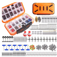 Kit de pêche tout-en-un 254 pièces à prix d'usine, accessoires de pêche étanches avec boîte à leurres et matériel