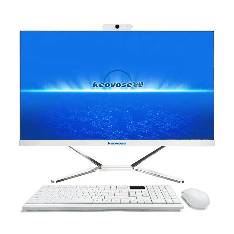 21.5 "23.8" Cheap AIO Core I3 I5 I7 Laptops For Office Gaming Monoblock Desktops Barebone All In One PC Computer Gamer