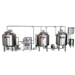 Süt süt üretim makineleri 50L 100L yoğurt peynir süt dondurma pasteurizer