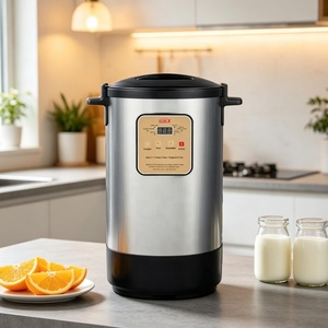 <span class=keywords><strong>Yaourtière</strong></span> automatique multifonction intelligente avec revêtement en acier inoxydable pour usage domestique, certifiée CE CB, pot de fermentation - Product Image 1