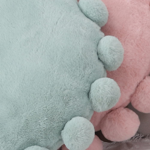 Cojín Redondo de Piso con Borlas, Cojín Decorativo de Felpa para Apoyo de Espalda, para Silla, Sofá, Cama, Venta al Por Mayor - Product Image 3