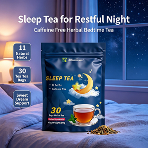 Thé Winstown Naturel pour le Sommeil – Tisane Nocturne pour un Sommeil Profond – Soutien Herbal pour l'Heure du Coucher – Soutien au Sommeil Réparateur – 30 Sachets de Thé - Product Image 3