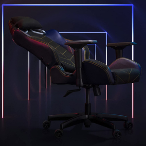 2022 USA kho silla Gamer ghế <span class=keywords><strong>vertagear</strong></span> sl5000se Nửa Đêm màu xanh chơi game stuhl Led RGB chơi game ghế với chỗ để chân - Product Image 5