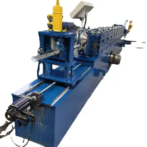 Angle iron color steel tile press punching 50 100 high speed angle iron forming machine