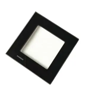 Glass factory customized Black screen printing touch light switch glass panel applied to smart home