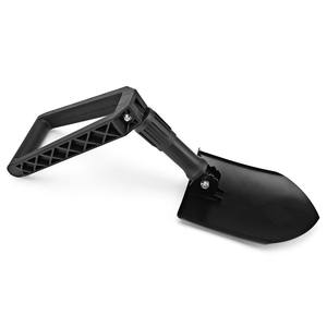 Pelle pliante D-Grip multifonctionnelle, outil de survie en plein air, couleur noire - Product Image 1