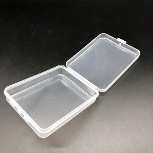 Hình chữ nhật PP chất liệu nhựa trong suốt thẻ Hộp Thẻ Câu Cá hộp thẻ - Product Image 6