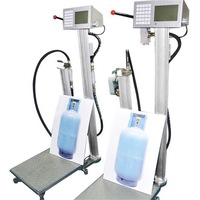 Plateforme électronique numérique de pesage et de remplissage de bouteilles de gaz GPL pour station et usine de séparation d'air