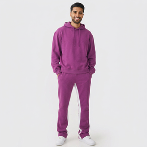Chándal Deportivo Informal Unisex de Alta Calidad, 100% Algodón, 500 g/m², 2 en 1, con Capucha, Lavado Ácido, Estampado Animal, Logotipo Personalizado, Ropa Urbana - Product Image 1