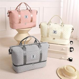Bolsa de Almacenamiento de Gran Capacidad para Ropa y Zapatos de Viaje, Bolsa Deportiva de Gimnasio con Asa, Bolsa Organizadora de un Solo Hombro - Product Image 6