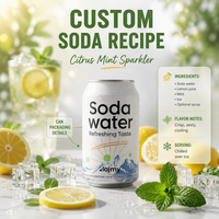 Vente en gros à bas prix 330ml de boisson gazeuse en conserve sans alcool à saveur de fruit eau gazeuse boisson gazeuse soda