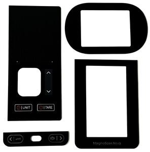 Custom Waterproof Scratch-resistant Crystal Clear PC Acrylic PMMA Graphic Overlay <b>Decor</b> <b>Panel</b> for Electrical Appliance - Product Image 1