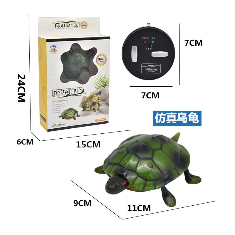 9993 Tortuga verde con mando a distancia