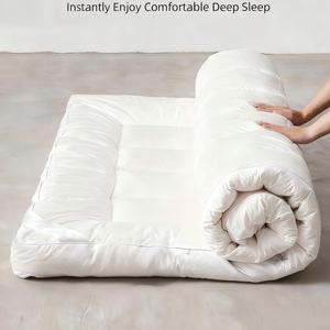 Pasokan langsung pabrikan 5 bintang pelindung kasur Hotel bantalan matras antiselip bantalan matras kasur pelindung bintang lima - Product Image 2