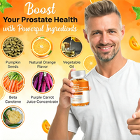 Gummies d'huile de graines de citrouille sans sucre OEM 4000mg pour le soutien de la prostate et des voies urinaires, la croissance des cheveux, supplément végétalien à marque privée