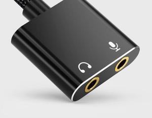Adaptador de <span class=keywords><strong>audio</strong></span> USB de 15cm Tarjeta de sonido externa con conector para auriculares y micrófono de 3,5mm - Product Image 4