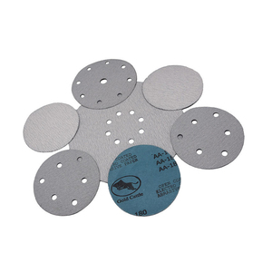 Su geçirmez alüminyum oksit zımpara diskleri 125mm yuvarlak kum kağıt aşındırıcı disk - Product Image 6