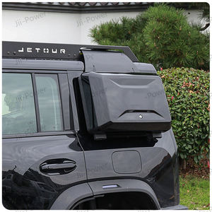 Boîte <span class=keywords><strong>de</strong></span> transport d'outils à engrenages latéraux extérieurs noirs brillants argentés pour Jetour T2 Traveler 2023 + - Product Image 3