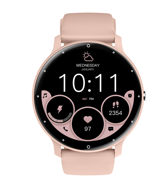 New Top Quality Smart Watch Sport Call Waterproof Round Silica 1.39 Inch Wristband Water Proof Gps Cheapest Men Women