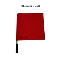 Drapeau de juge de ligne de volley-ball SOEZmm SM 14A1 SLF4 Face 40*40CM Standard pour arbitre de match de volley-ball officiel